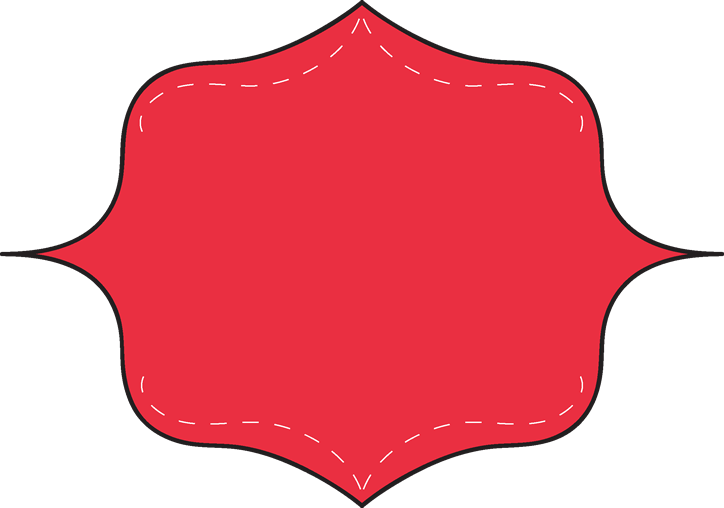 Red Clip Art Frame - Red Clip Art Frame (724x508)