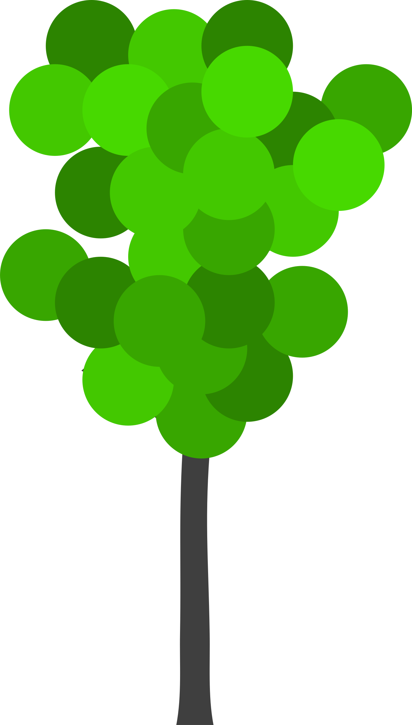 Big Image - Cartoon Tree Hi Png (1366x2400)