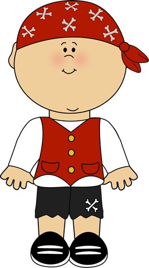 Pirate Boy Clip Art - Pirate Boy Clipart (307x550)