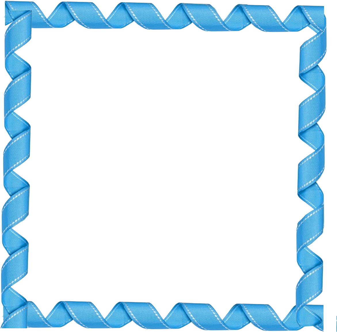 Picture Frames Blue Clip Art - Blue Frame Png (1200x1200)