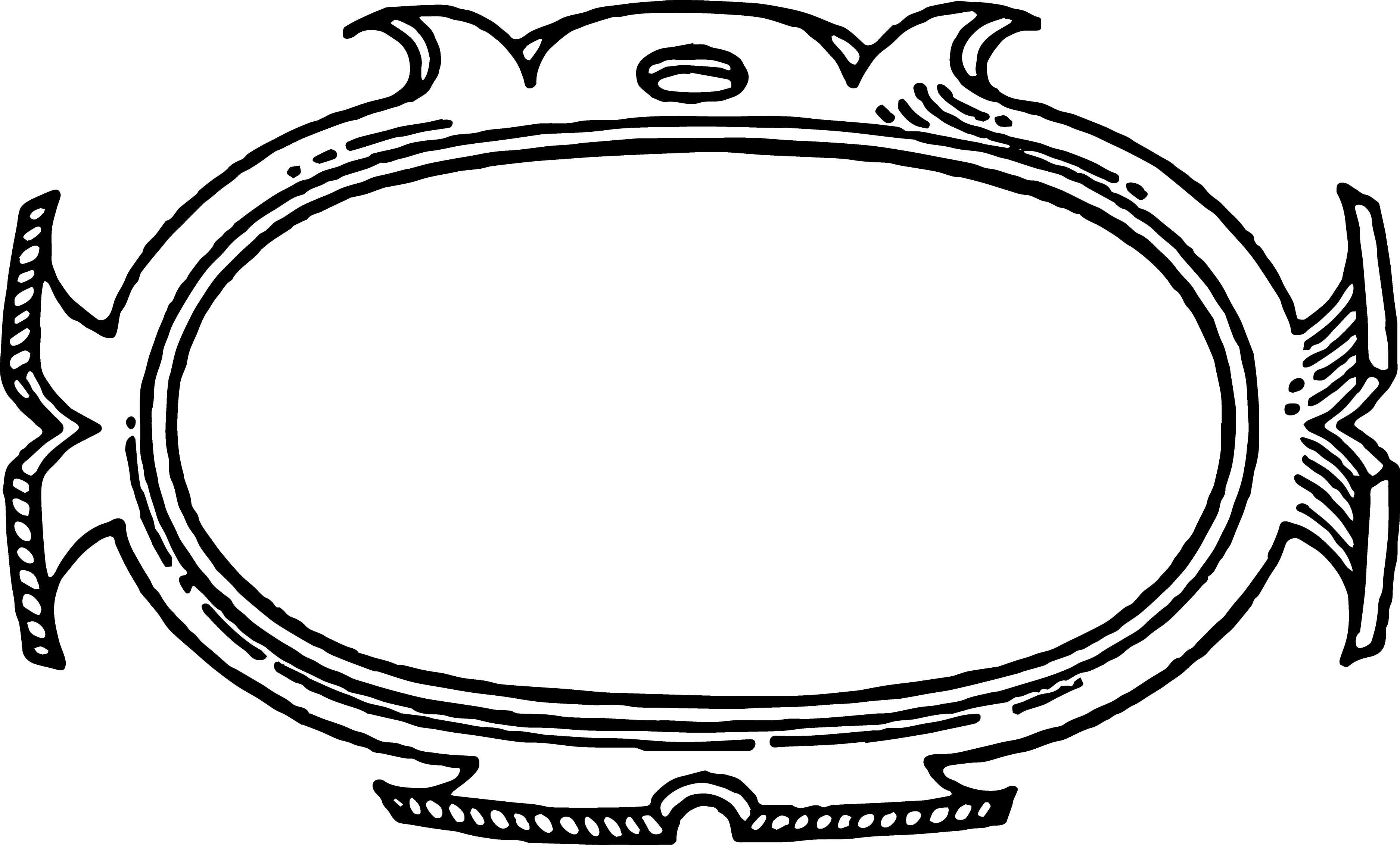 Jpg Download - Frames Vector Vintage Png (3750x2264)