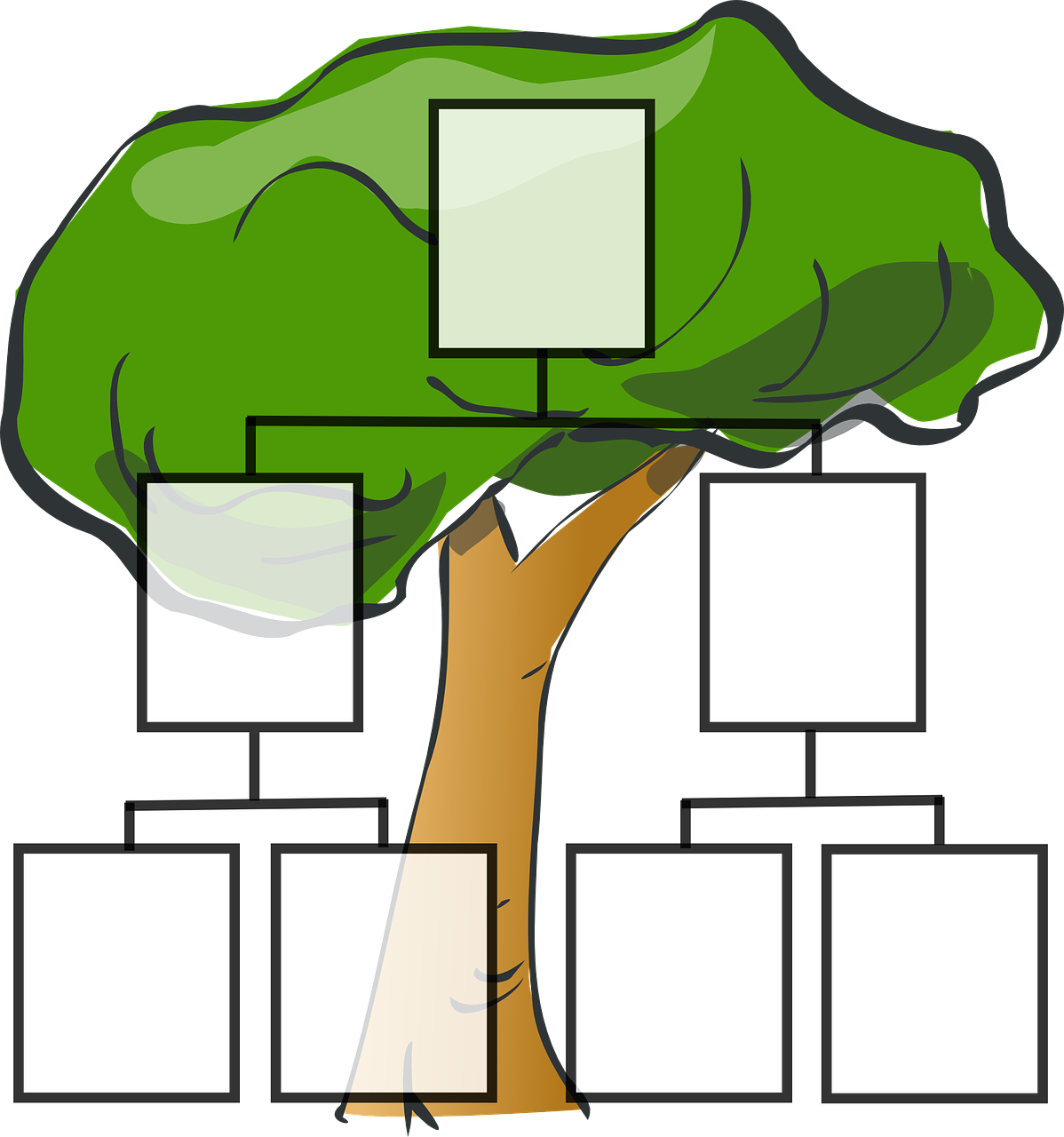 Small Family Tree Template (1198x1280)