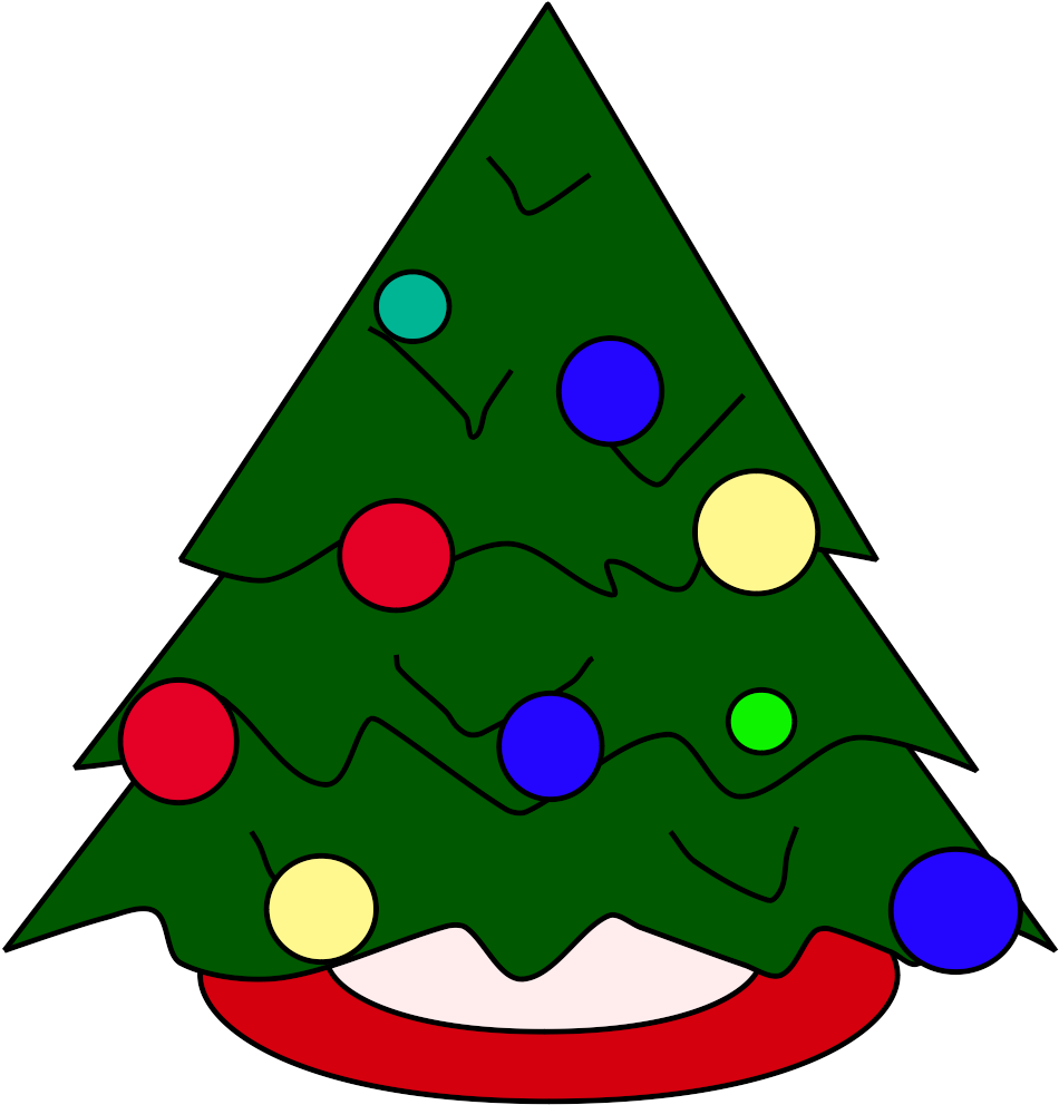 Transparent Background Png Anime Studio Tutorials More - Christmas Tree Without Star (1440x1080)