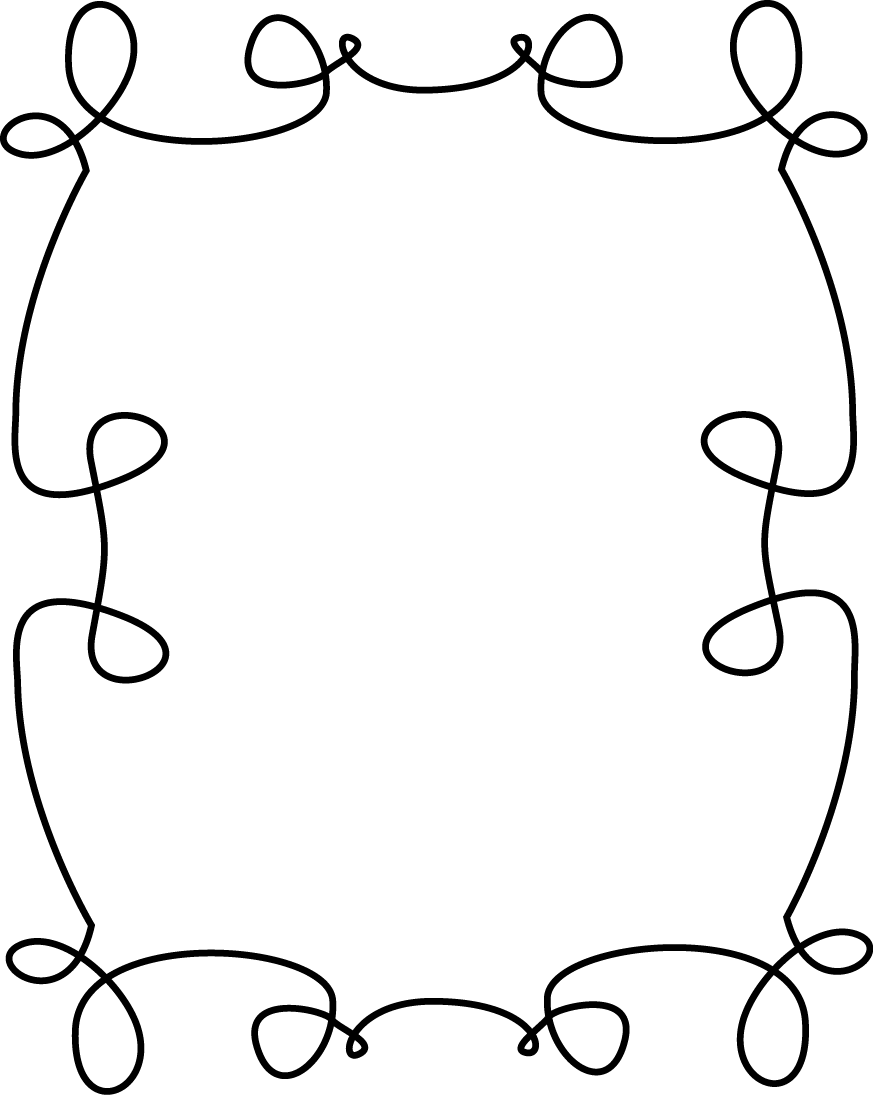 Very Curly Frame - Synonyms And Antonyms Task Cards (873x1095)