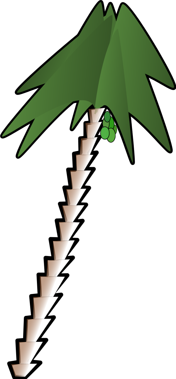 Palmtree Clip Art - Palm Trees (1118x2400)