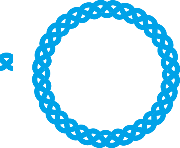 Blue Circle Frame Clip Art (600x493)