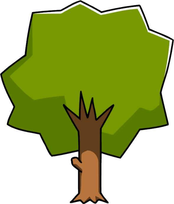 Tree - Scribblenauts Tree (590x694)