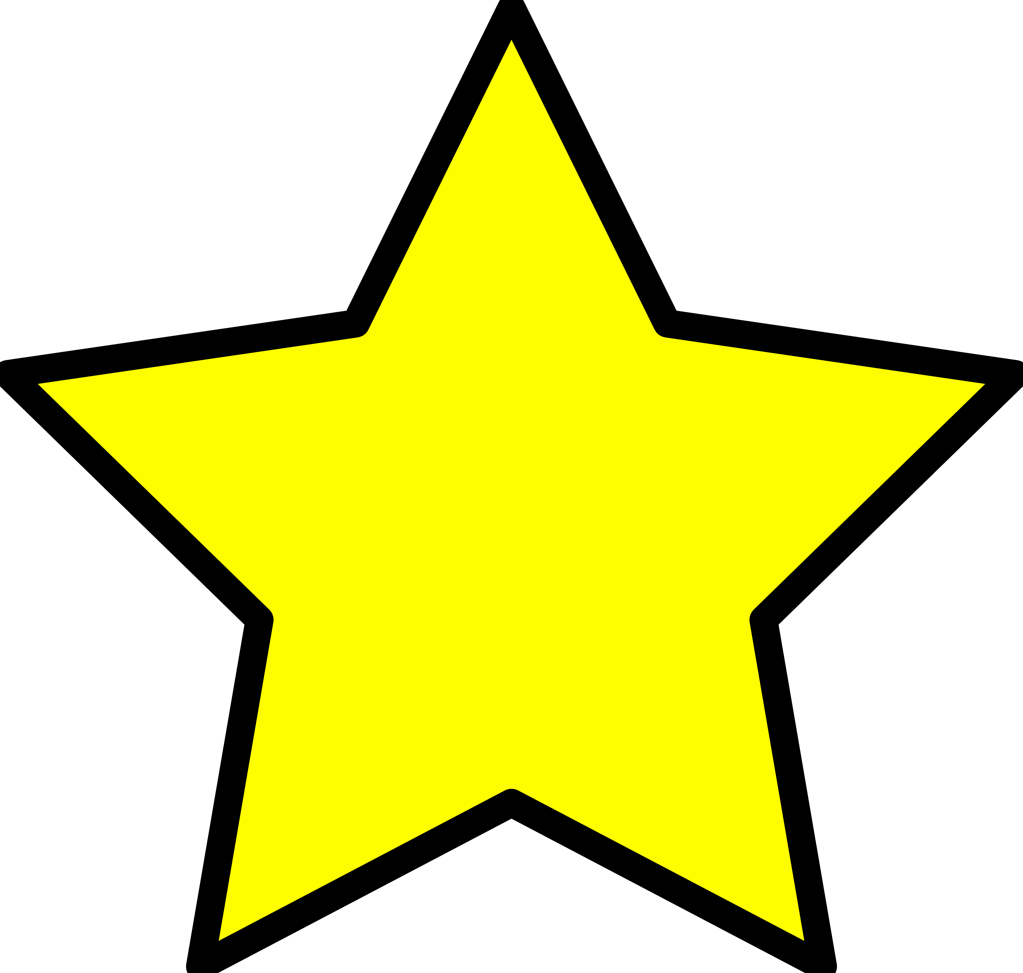 Religious Christmas Star Clipart - Yellow Star Clipart (3333x3170)