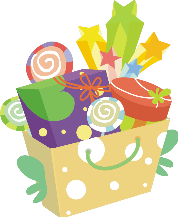 Bennington Public Library - Raffle Basket Clip Art (729x888)