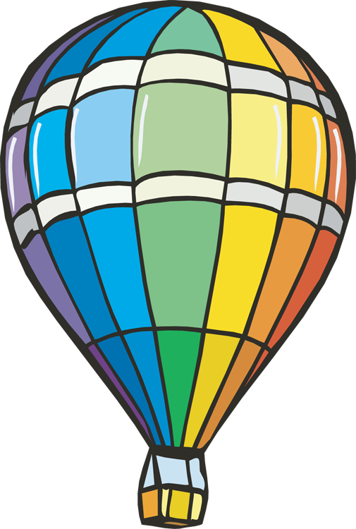 On Sale Hot Air Balloons - Hot Air Baloon Clip Art (505x750)