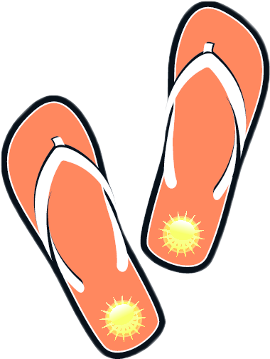 Free To Use Amp Public Domain Sandals Clip Art - Sandals Clipart Png (601x516)
