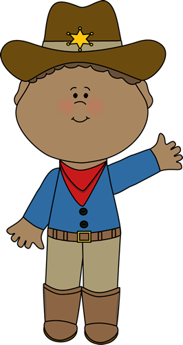 Cute Western Sheriff - Sheriff Clip Art (266x500)