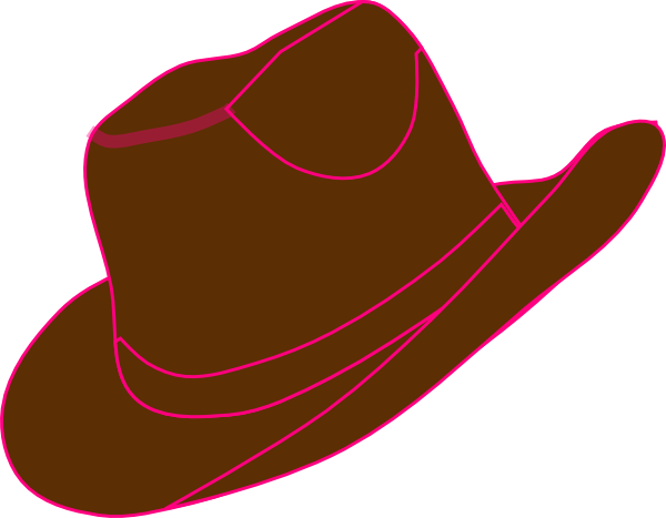 Cowgirl Clipart Brown - Brown Cowgirl Boots Clip Art (600x467)