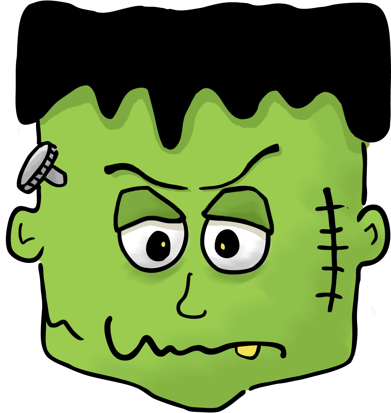 Frankenstein - Ajet - Frankenstein Clip Art (1500x1763)