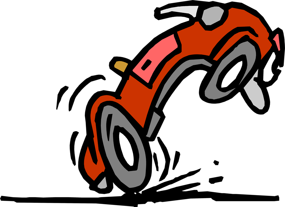 Free Stock Photos - Car Stopping Clipart (958x695)