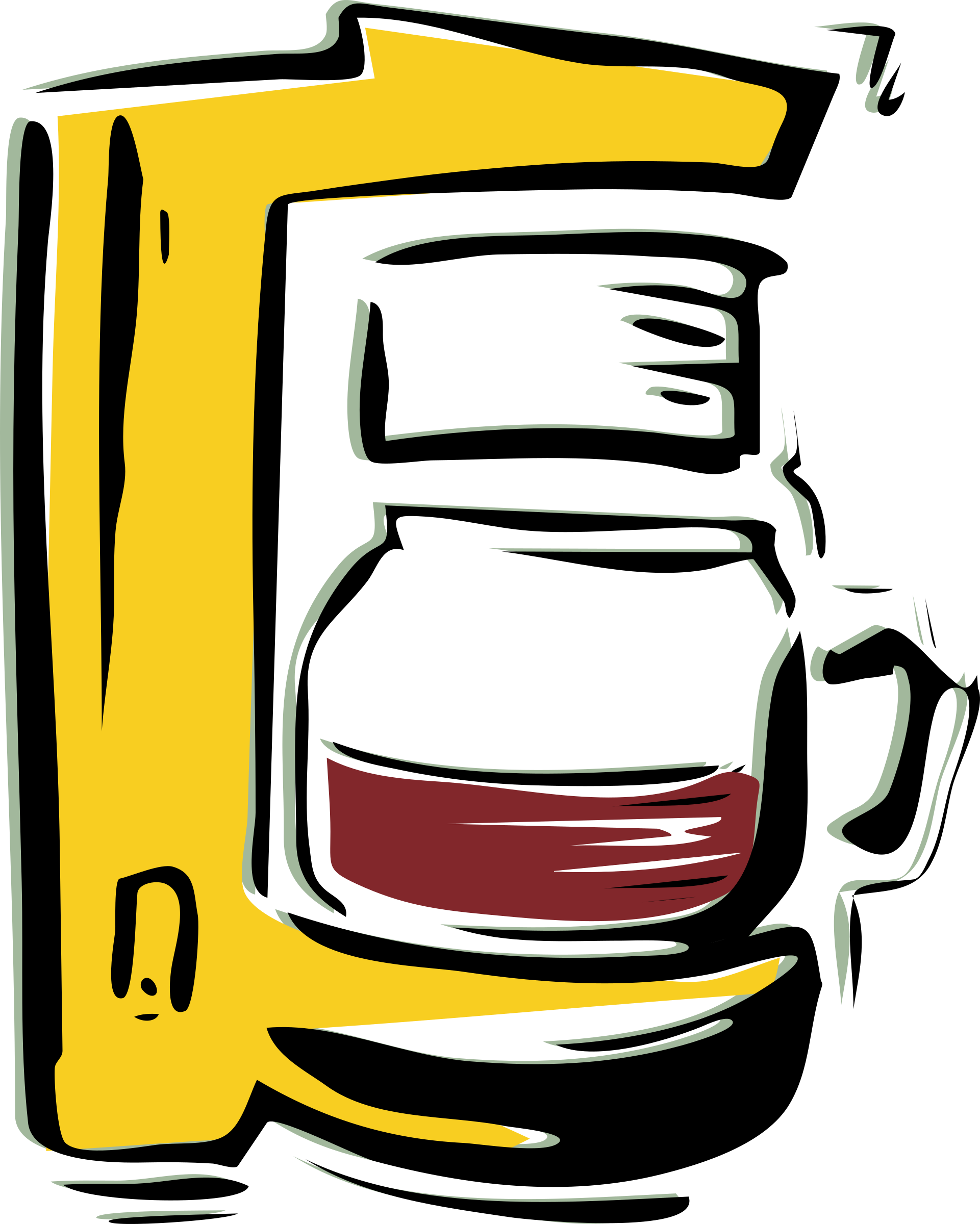 Openclipart - Org - Coffee Maker Clip Art (1921x2400)