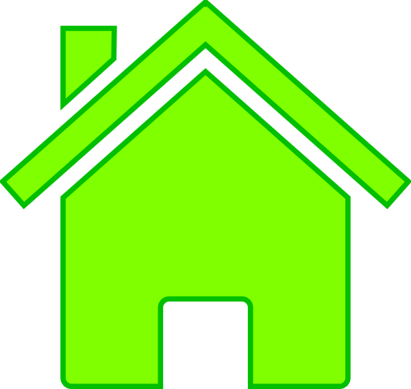 Green House Clip Art (600x568)