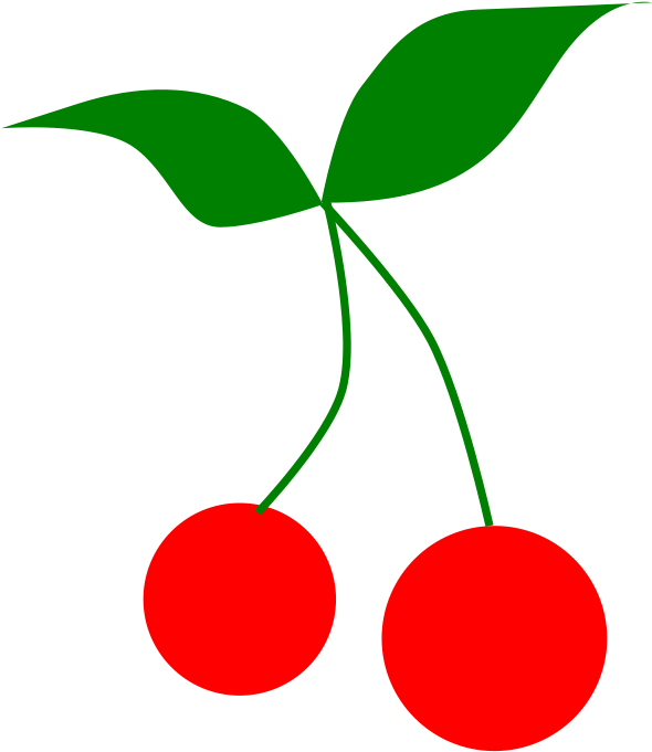Cherry Clipart Free Vector Clip Art Design Image - Cherry Clipart Small (1111x1280)