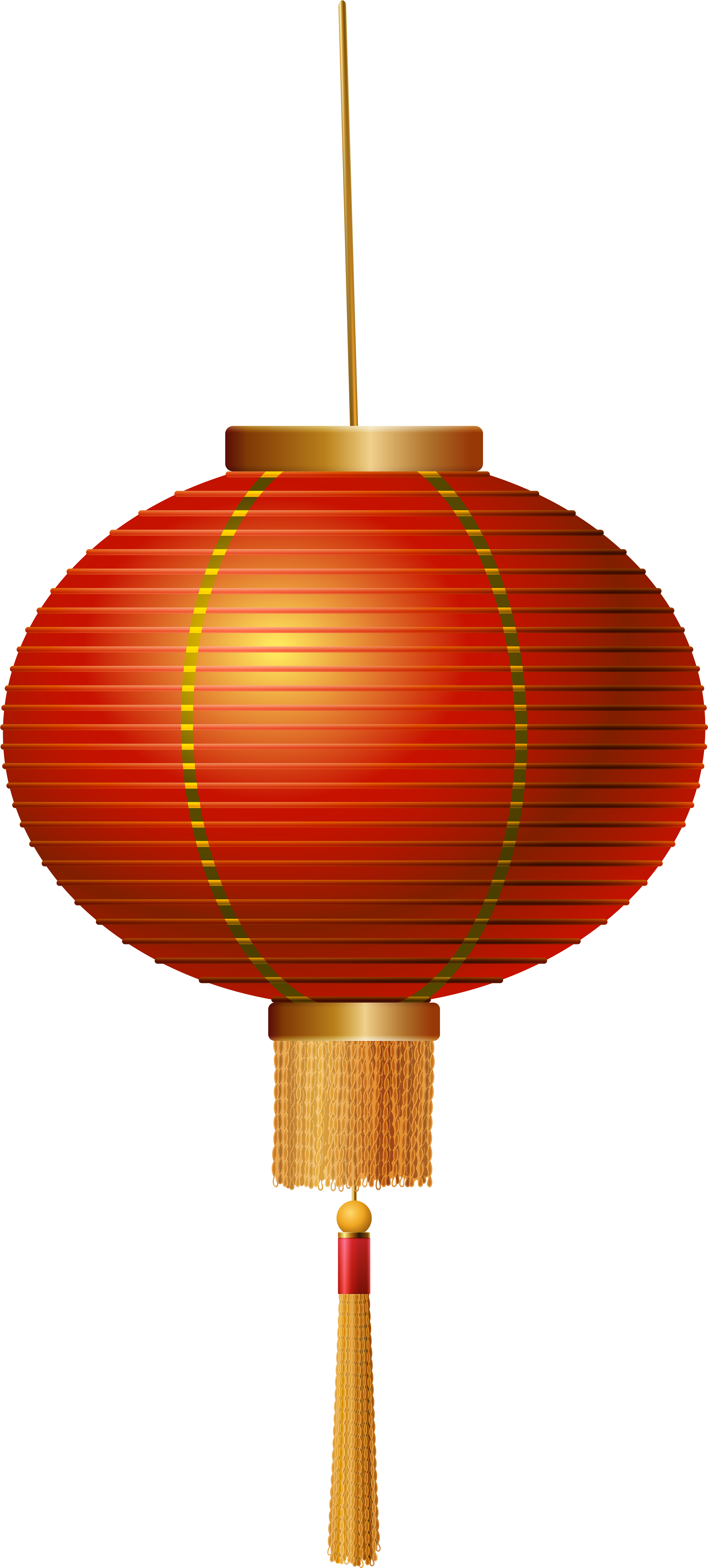 Red Chinese Lantern Png Clip Art - Chinese Lantern Png (3668x8000)