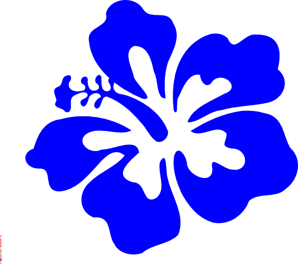 Clipart - Tropical - Flowers - Hawaii Flowers Clip Art (600x531)