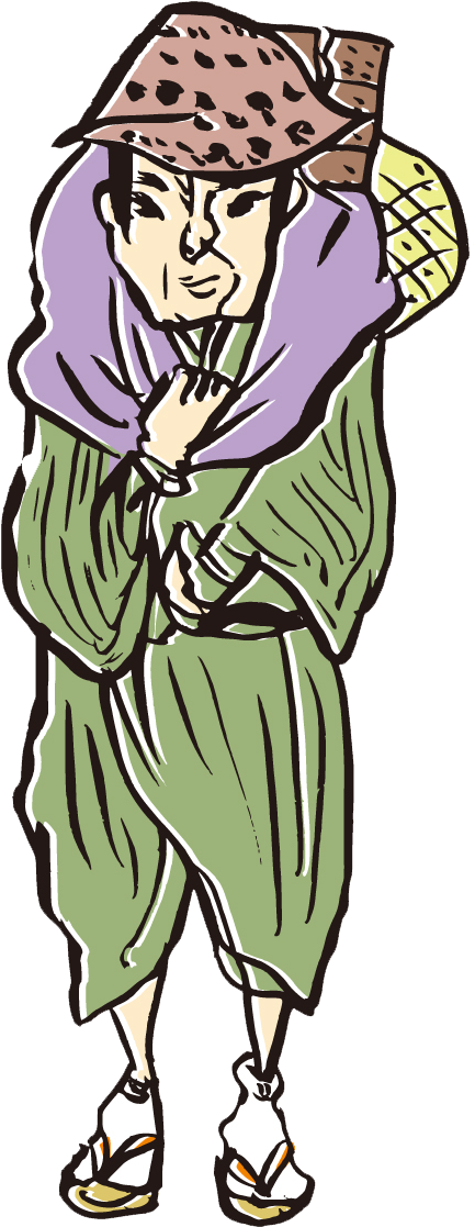 Merchant 20clipart - Japanese Folktales (1600x1200)