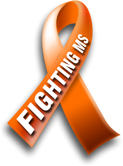 Multiple Sclerosis Awareness Clipart - Ms Ribbon (446x600)