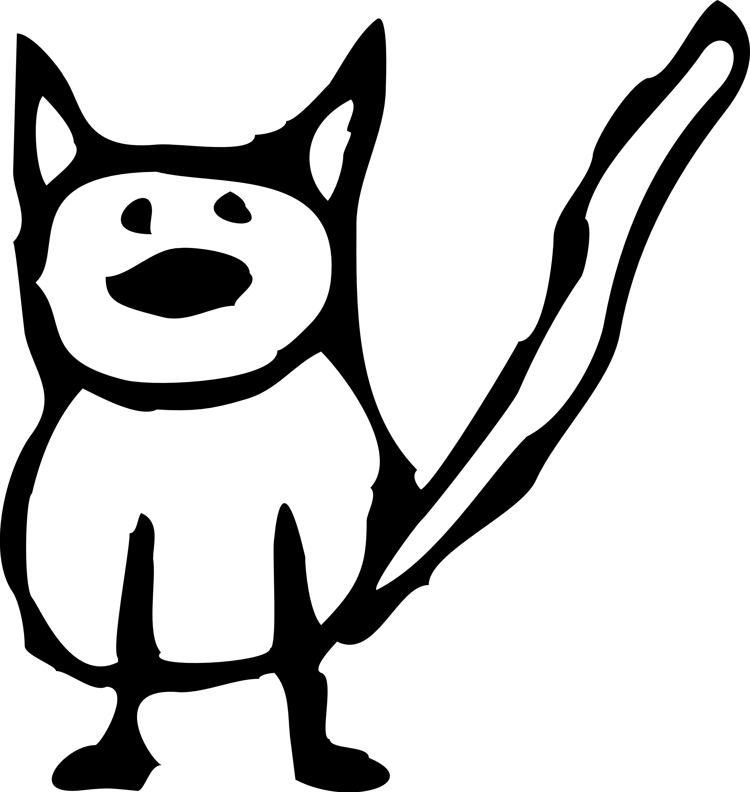 Cat Clip Art - Cartoon Cats Black And White (2555x2699)