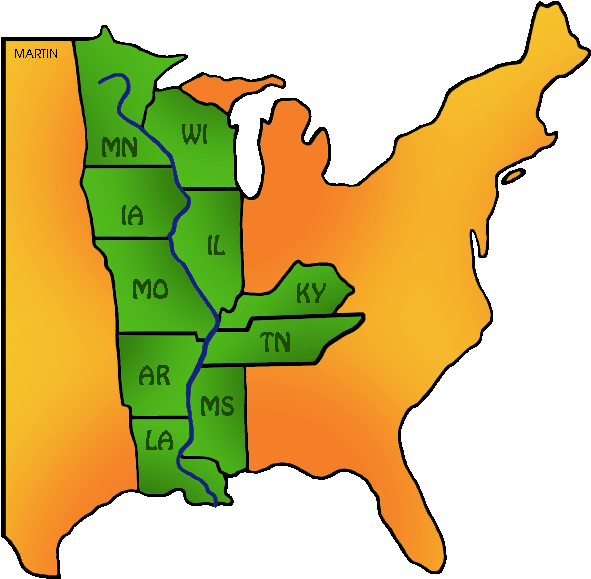 Famous Landmarks Of Minnesota - Gray Wolf Historic Range (631x648)