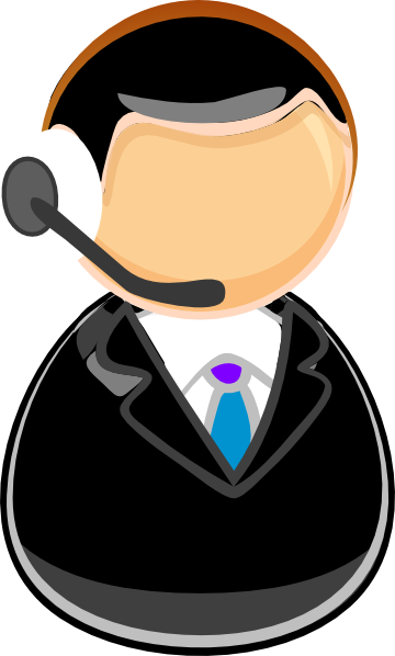 Chinese Service Man Clip Art - Clip Art (360x598)
