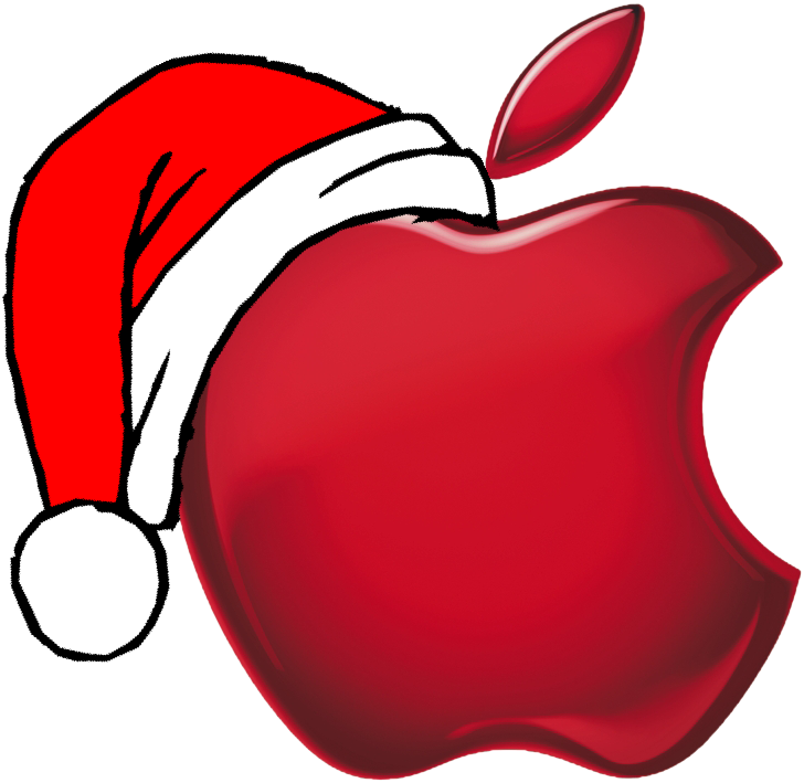 Of Macs N Min - Vánocni Tapety Apple (820x720)