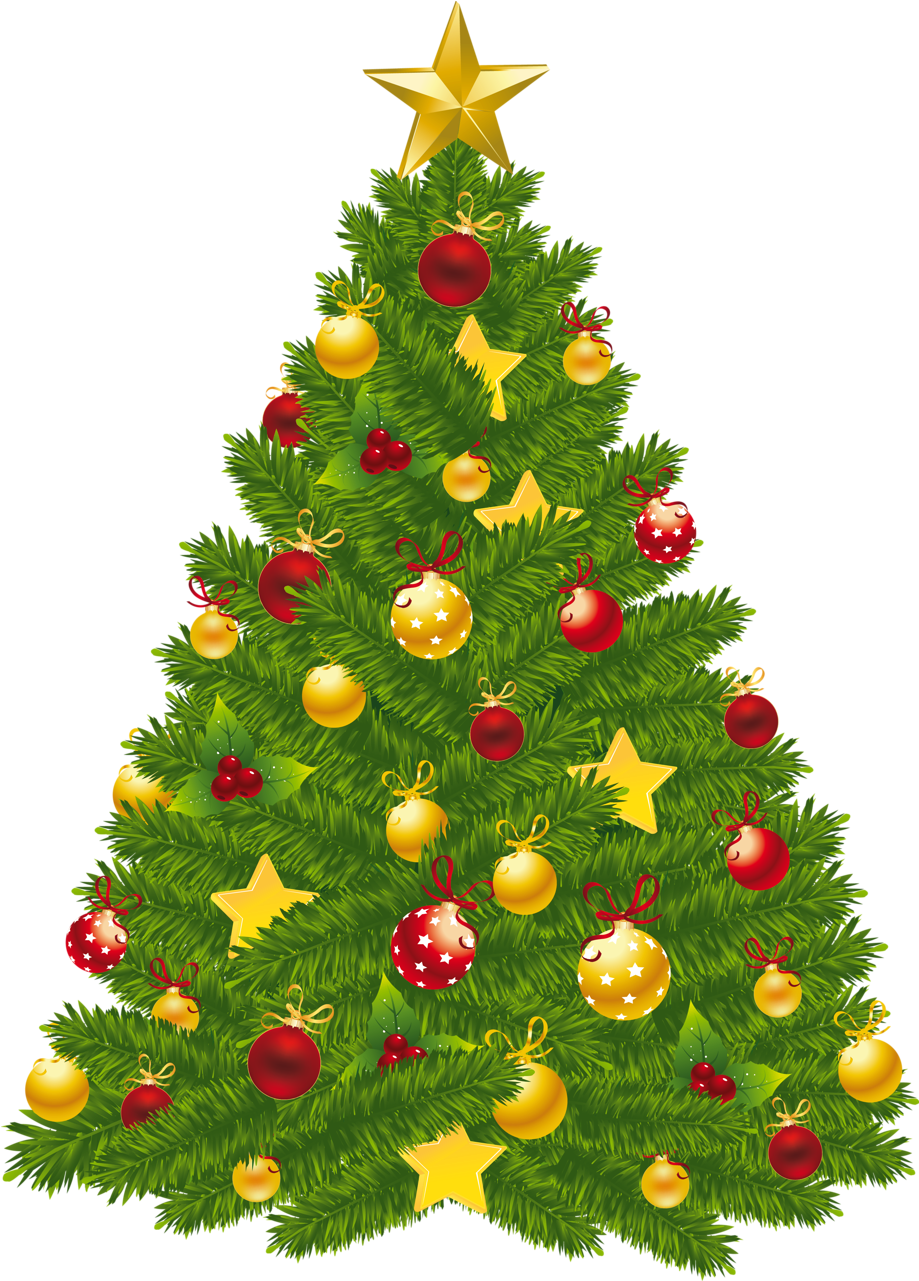 Christmas Tree Clip Art - Christmas Tree Clipart Transparent Background (942x1316)