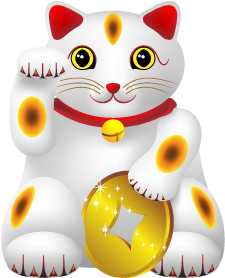 Click On The Lucky Cat To Find Out What Realm - Maneki Neko Art Pendant,lucky Cat Charm Necklace Glass (475x300)
