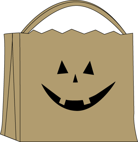 Trick Or Treat Bag - Trick Or Treat Bag Clipart (454x467)