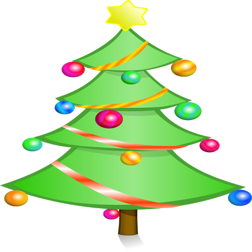 Galway Public Transport News - Christmas Tree Clipart Transparent Background (512x512)