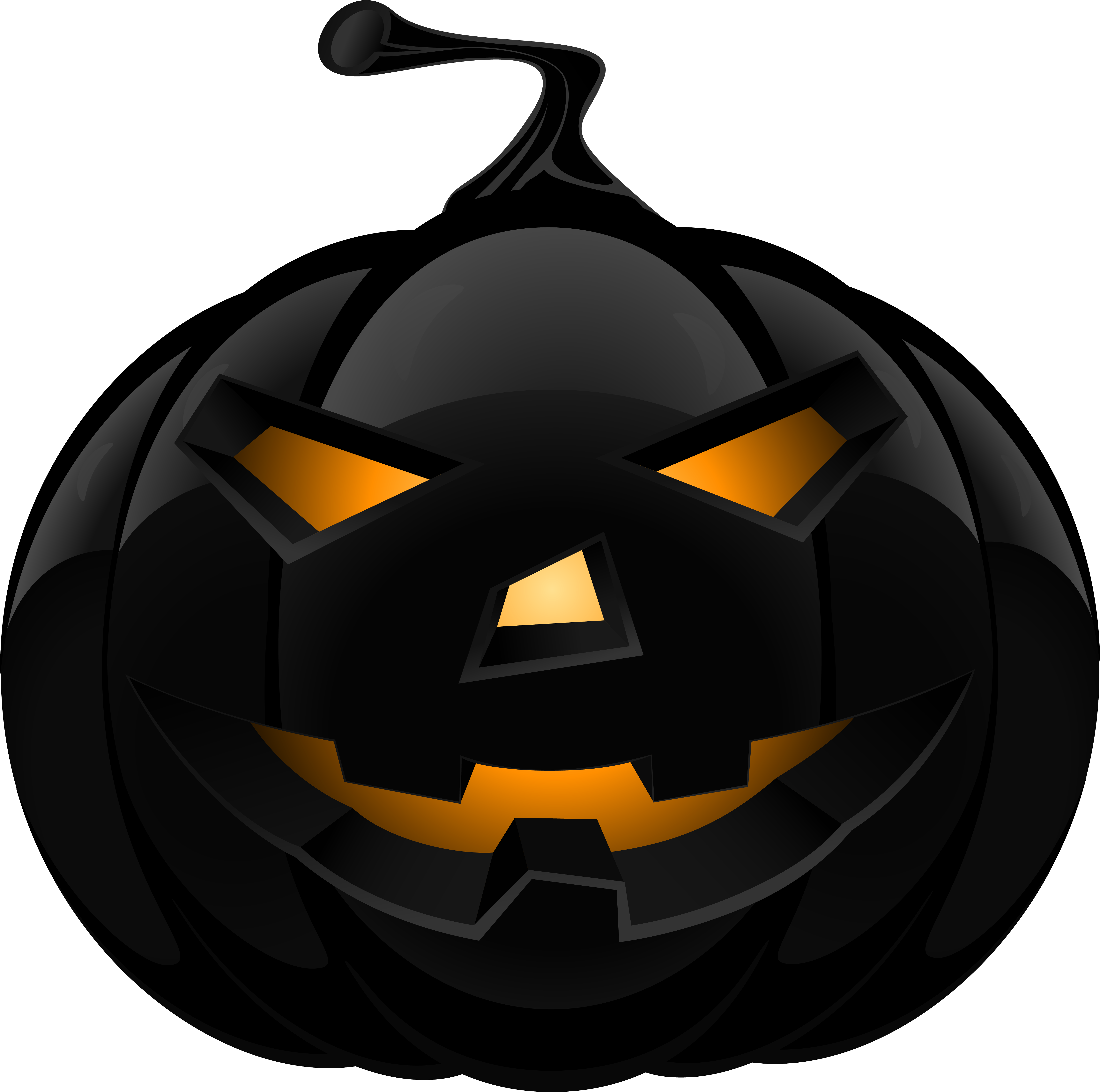 Halloween Pumpkin Png (5773x5733)