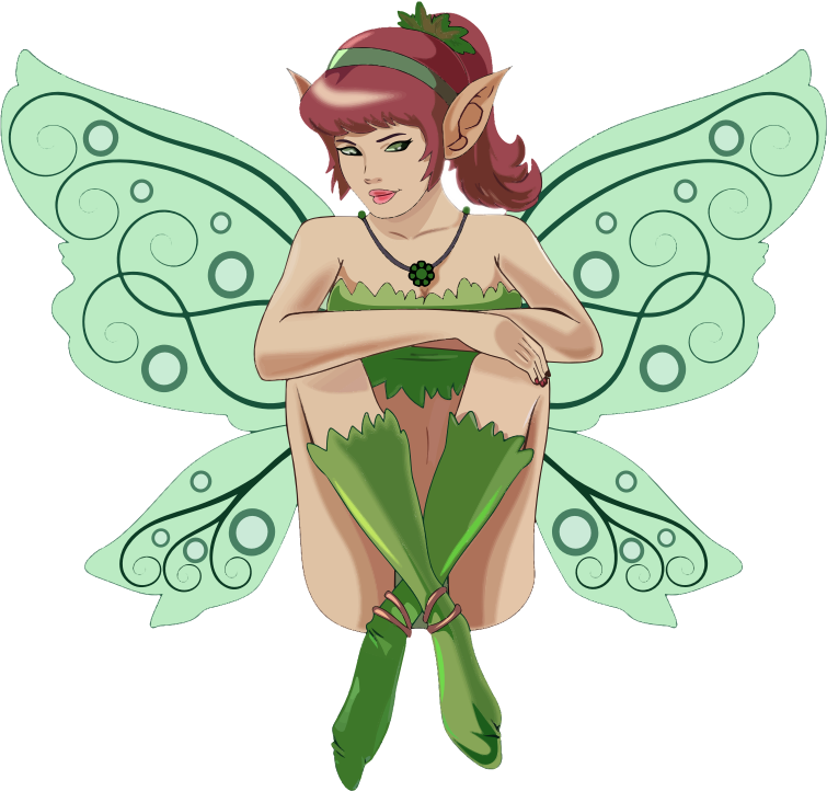 Fairy Clipart Kartun - Mythical Creatures Clip Art (755x722)