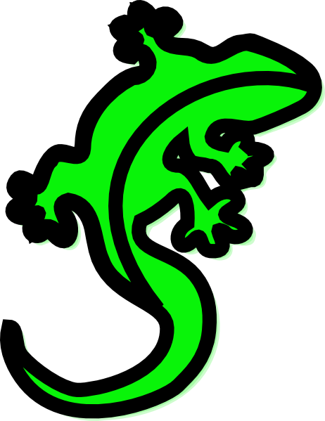 Lizard Clip Art Cliparts And Others Inspiration - Lizard Cartoon Transparent (462x599)