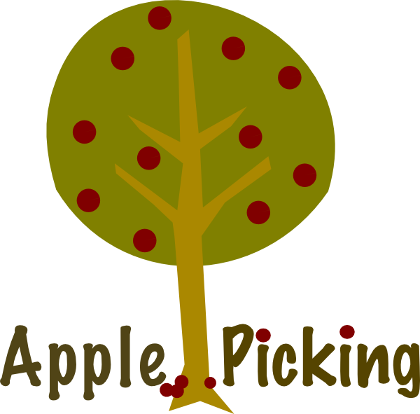 Apple Picking Tree Clip Art - Teal Pumpkin Project Sign (600x591)