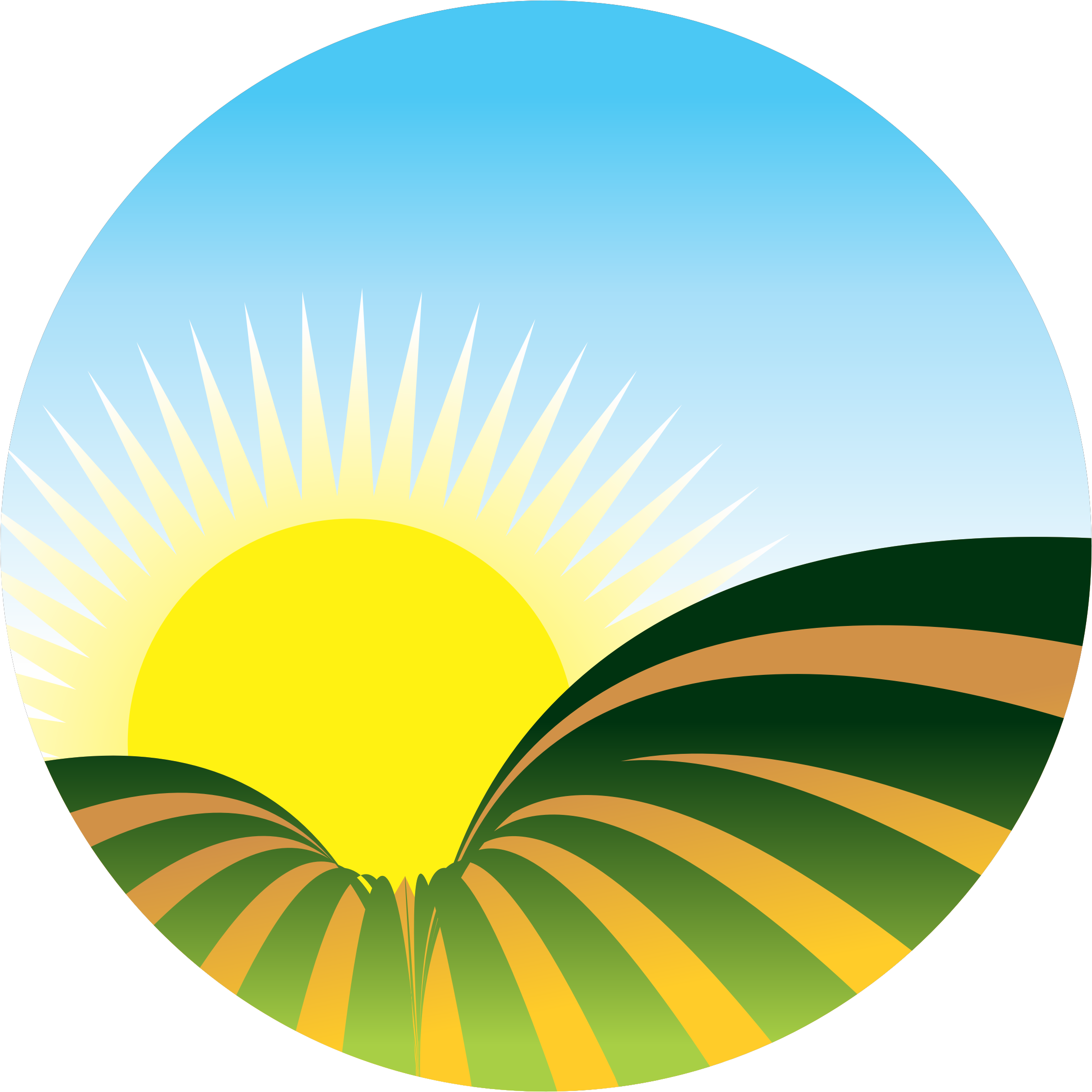 Big Image - Sun Rise Icon Png (2254x2254)