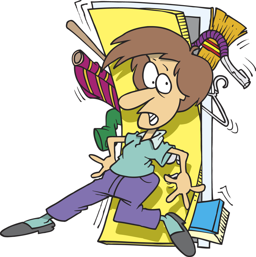 With - Clutter Clipart (896x900)