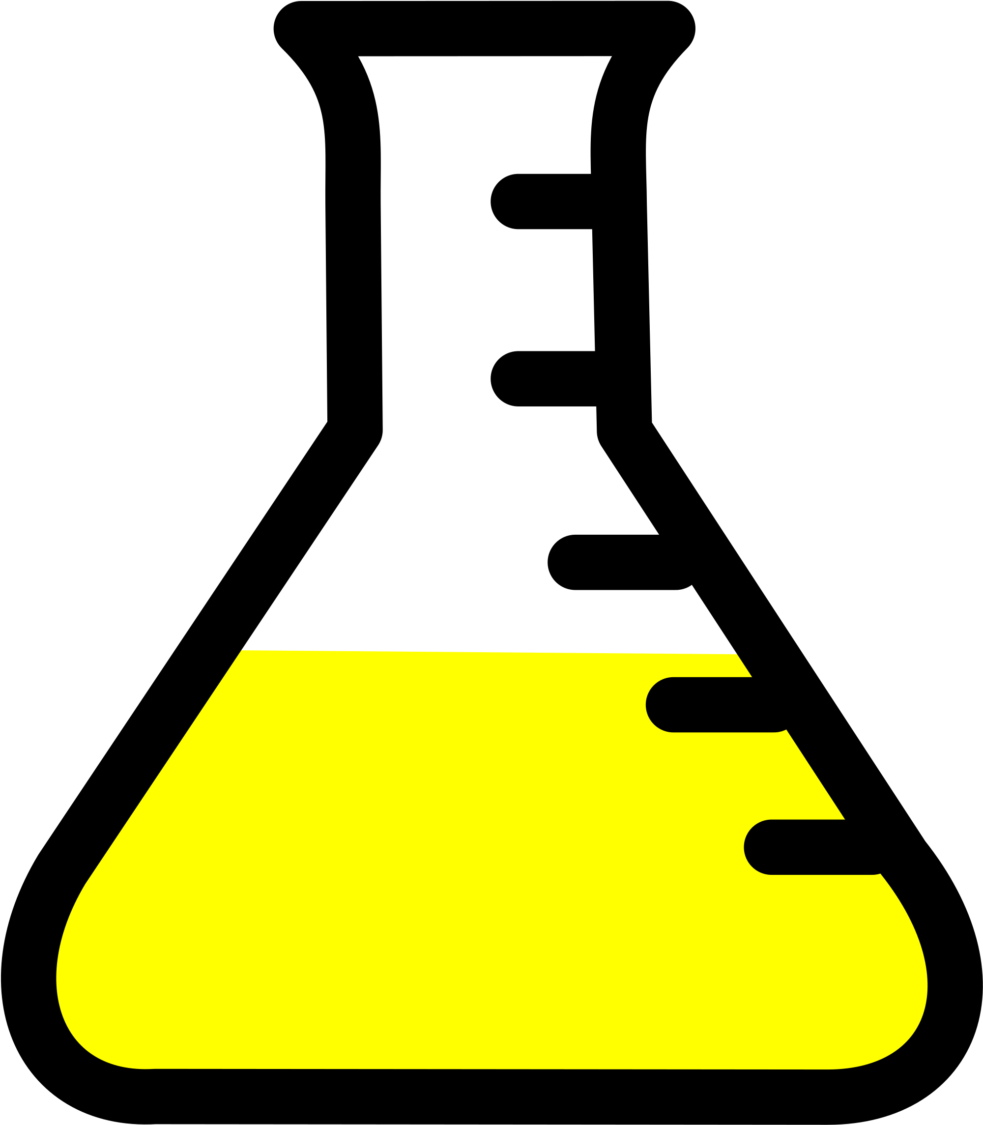 Lab - Clipart - Science Beaker Clip Art (2400x2400)