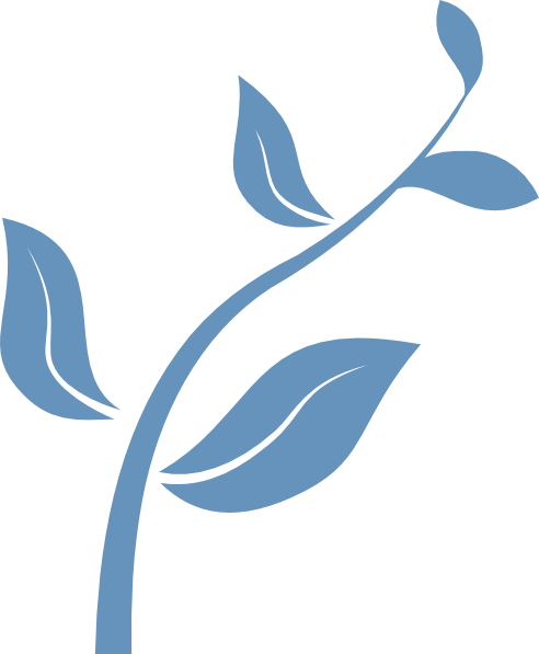 Grow Blue Clip Art - Growing Plant Clip Art (492x597)
