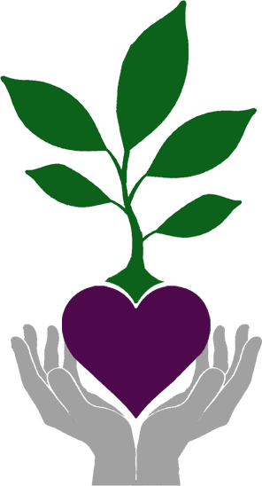 Hands Holding Heart With Plant Growing Out Of It - Pretreatment Guide For Homeless Outreach & Housing (296x548)