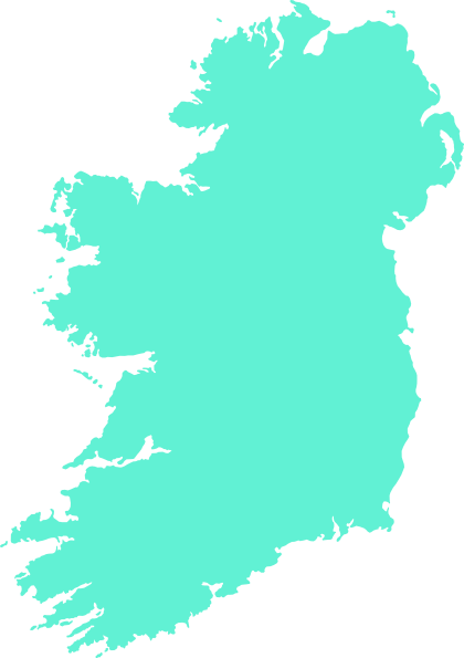 How To Set Use Grey Filled Map Of Ireland Svg Vector - National Parks In Ireland (420x595)