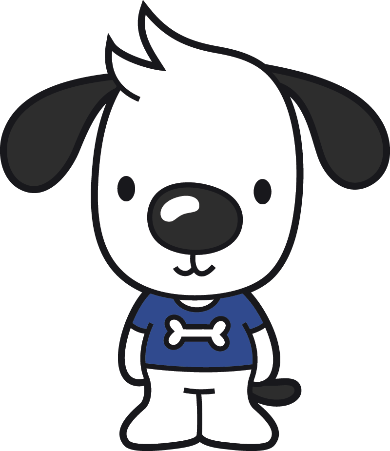 Cartoon Dog (800x925)