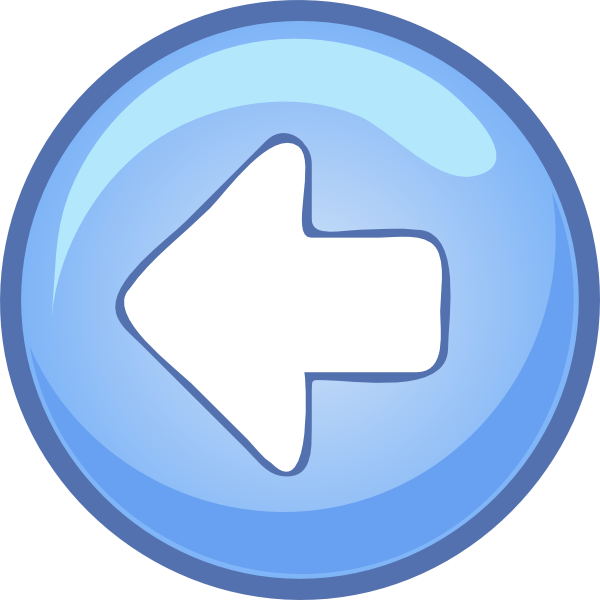 Left Blue Arrow Clip Art At Clker Com Vector Online - Play Button Icon (600x600)