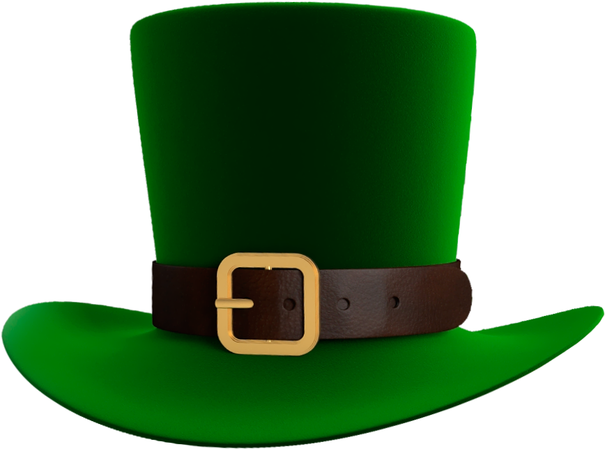 Ireland Saint Patrick's Day Hat Leprechaun Clip Art - Ireland Saint Patrick's Day Hat Leprechaun Clip Art (894x698)