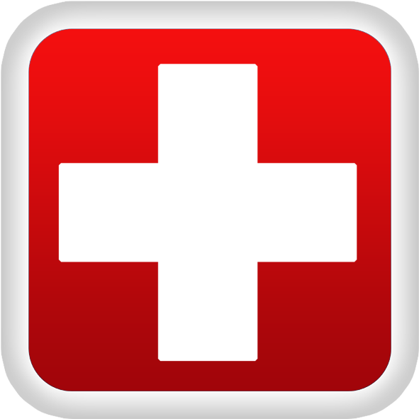 Medical Red Cross Symbol - Red Cross Symbol (600x600)