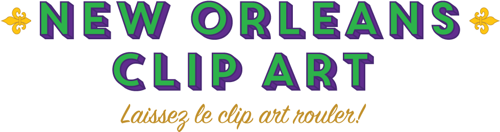 New Orleans Free Vector Clip Art - Free New Orleans Graphics (1024x287)