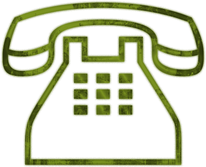 Traditional Clear Telephone Icon - Telephone Logo Gold Png (512x512)